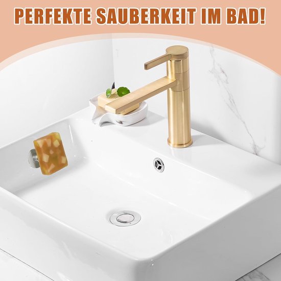 2 stuks magnetische zeephouder met 8 magneten, installatie zonder boren, geschikt voor douches, wastafels, badkamers en keukens — afbeelding 4