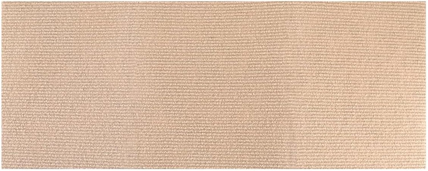 Katten krabplank zelfklevende kattenpoot pad kattenmeubelbeschermer kattenwand krabplank anti-kras beschermpad khaki 1 stuk 100×30×4cm