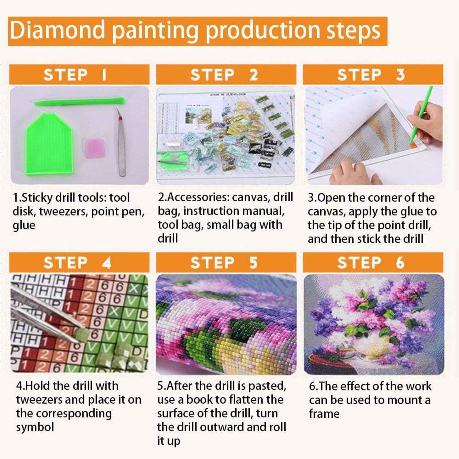 Volledige vierkante diamanten schilderij bloem 5D DIY Diamond borduurwerk schattige kleine witte muis Art Kit Home Decor Art Gift Frameless-35x50cm