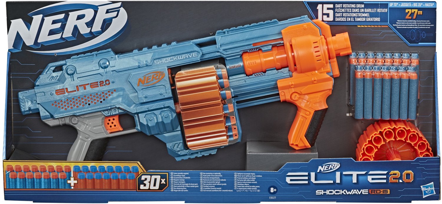Bol.com NERF Elite 2.0 Shockwave RD 15 aanbieding