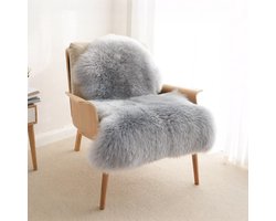 AMFUN Faux lamsvacht tapijt, langharig pluizig vloerkleed, pluizig lamsvacht tapijt wasbaar, zacht vachtkleed voor - ShopVlot