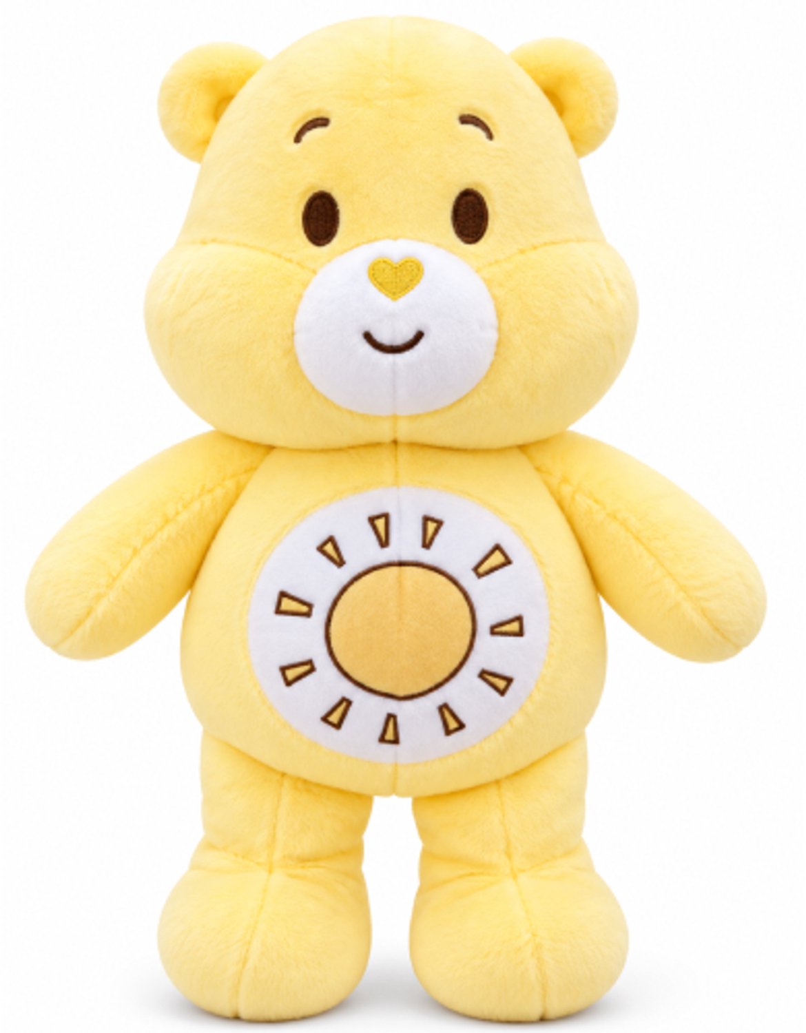 Care Bears Pastel Geel Pluche Knuffel Troetelbeertjes 32 cm