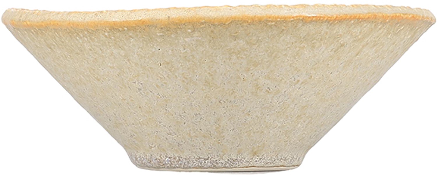 Fameilleur kom 18xH6,5cm olijfgroen Ferro set van 4 - porseleinen serveerkom en schaaltje, voor ontbijt, muesli, soep, dessert, snacks en bijgerechten, vaatwasser- en magnetronbestendig, voedselveilig, servies voor thuis, restaurant en horeca