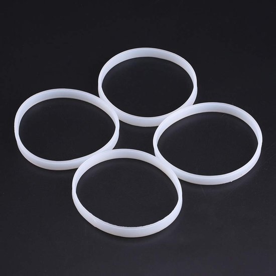 O-ring pakking 10 cm - wit rubber - vervangende afdichtingen - bescherming voor blender - 4 stuks - m-winkel — afbeelding 4