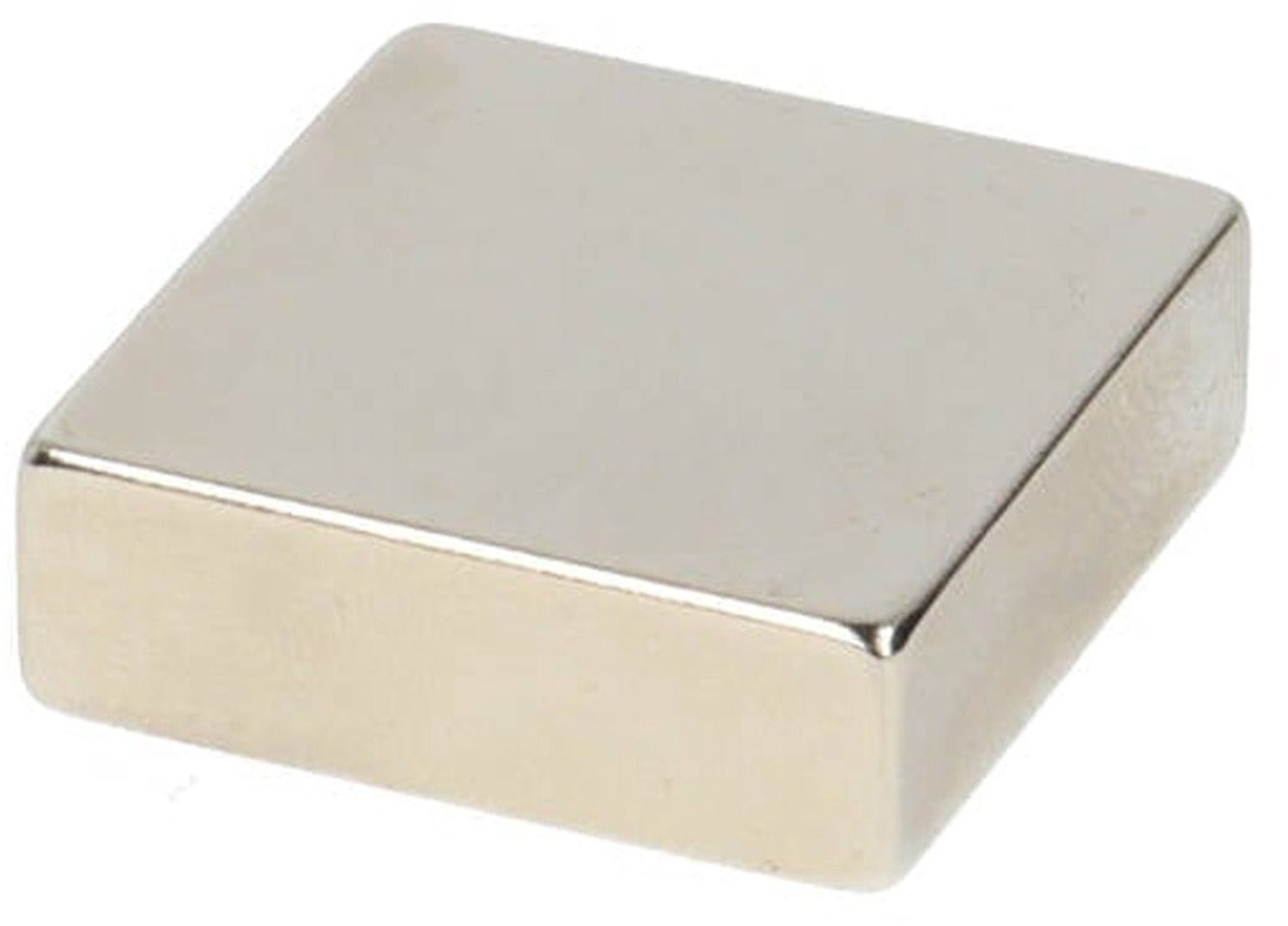 Neodymium Blokmagneet 30 x 30 x 10 mm N45 NiCuNi