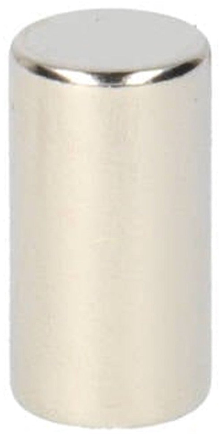 Neodymium Staafmagneet Ø8 x 15 mm N48 NiCuNi – 10 stuks