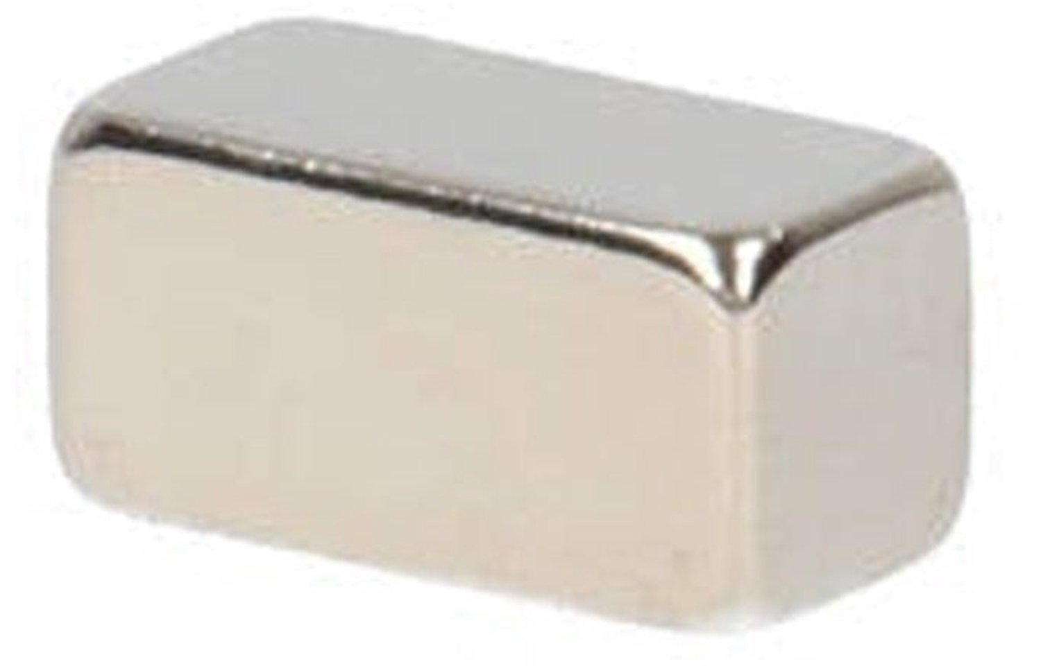 Neodymium Blokmagneet 10 x 5 x 5 mm N48 NiCuNi – 15 stuks