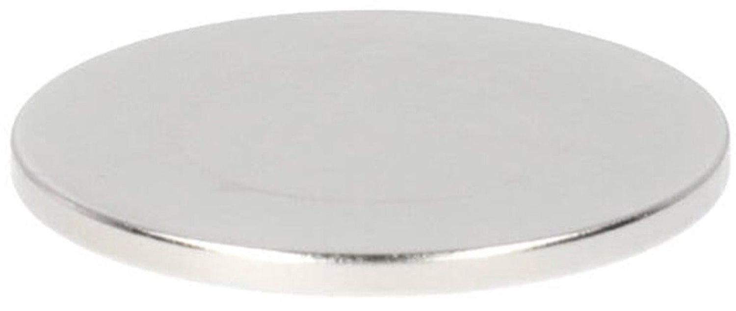 Neodymium Schijfmagneet Ø30 x 2 mm N48 NiCuNi – 5 stuks
