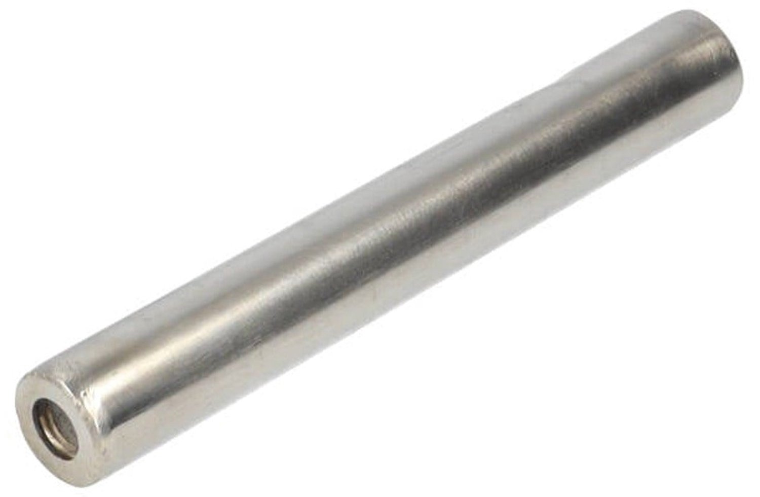 Filtermagneet Neodymium RVS Ø16 × 120 mm N42 diametraal 2× binnendraad M8