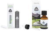 Chi aroma inhaler samen met davos kuurolie 10 ml