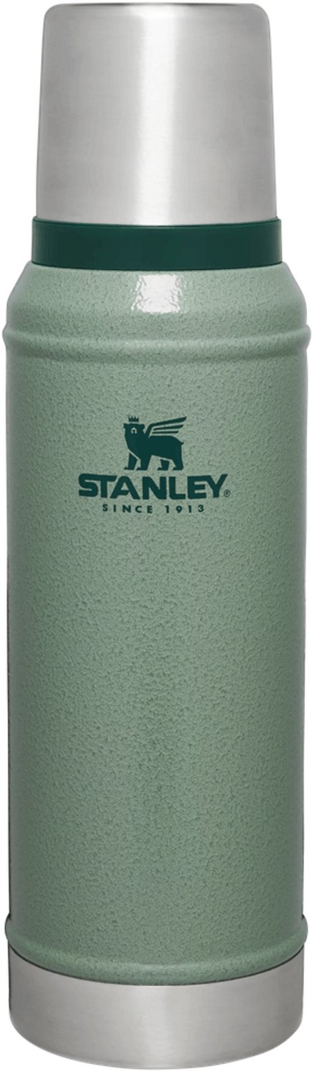 Stanley Classic Legendary Thermosfles 940 ml - Houdt 20 Uur Warm Of Koud - Lekvrij - Vaatwasserbestendig - BPA-Vrij - Voor Koffie, Thee en Meer - Roestvrijstalen Thermoskan - Hammertone Green – foto 4