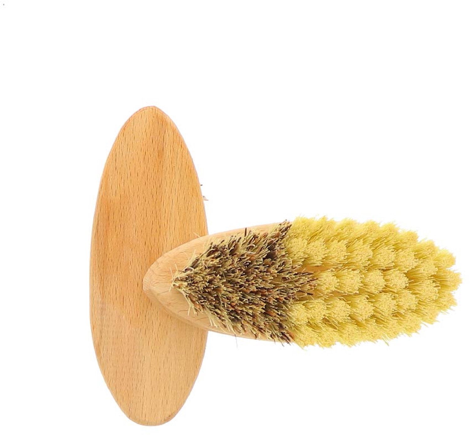 Vuilborstel van vezel - 13.5 cm met 2 hardheidsniveaus
