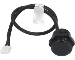 Infraroodafstandsdetector Waterdicht - Lasersensormodule - Detectieafstand 1-400 cm - Actieve Inductiemodus - Voor Robots/Automatisering - PC Vuurvast Materiaal - Afstandssensor