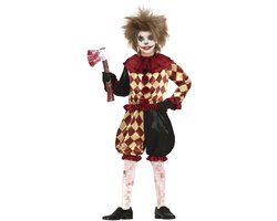 Fiestas Guirca - Horror Clown jongens (10-12 jaar) - Carnavalskleding - Carnaval - carnavalskleding 2027 - Carnaval kostuum