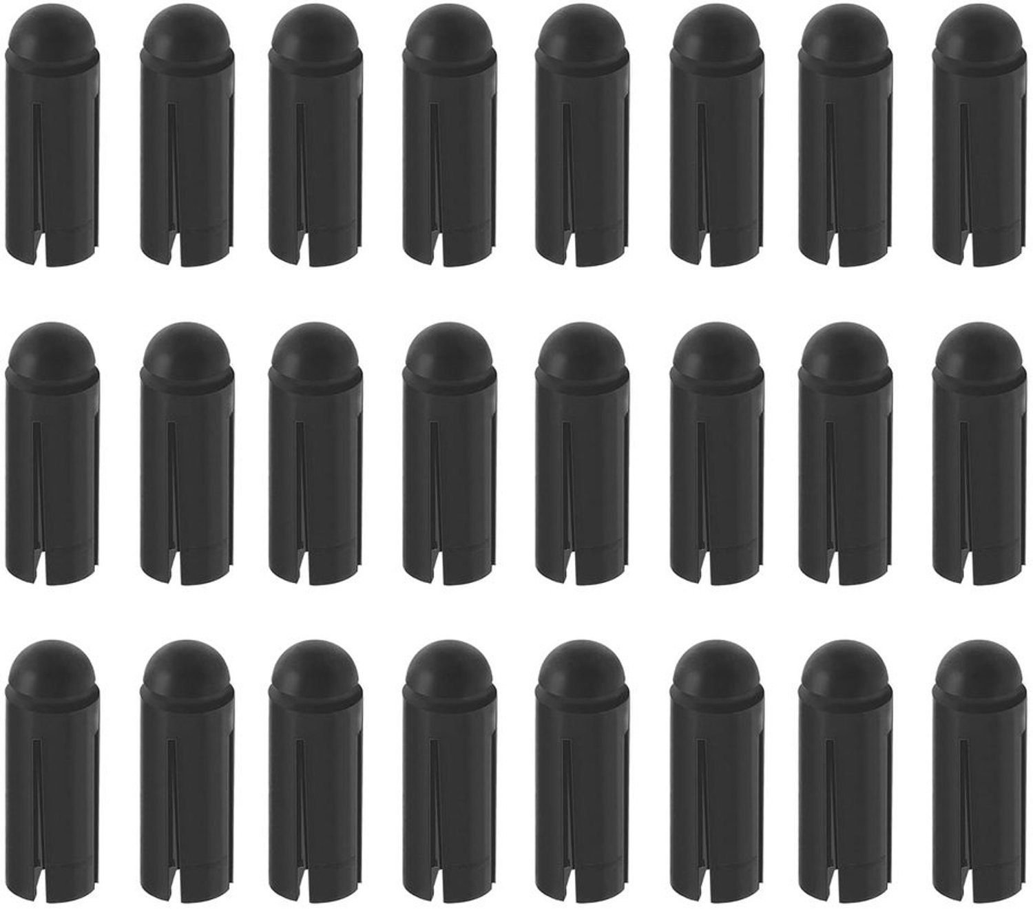 Vleugelbescherming 24 Stuks - Professionele Dartaccessoires - Aluminiumlegering - Lichtgewicht - Duurzaam - Afmetingen 3 mm x 8,5 mm - Dartflight Protector