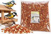 Vogelvoer – Flamingo Four Seasons Gepelde Pinda’s – 5 kg – energierijk & voedzaam – voor buitenvogels