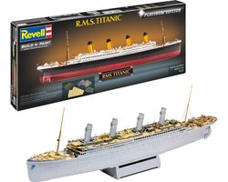 Revell Modelbouwpakket Schepen - 05243 R.M.S. Titanic - Ocean Liner Olympic-klasse - Platinum Edition - Brits Passagiersschip Plastic - 1:400 - Modelbouw