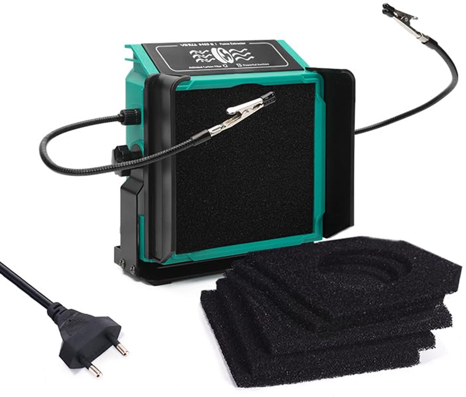 Soldering Smoke Absorption Fan met Filters en Helping Hands