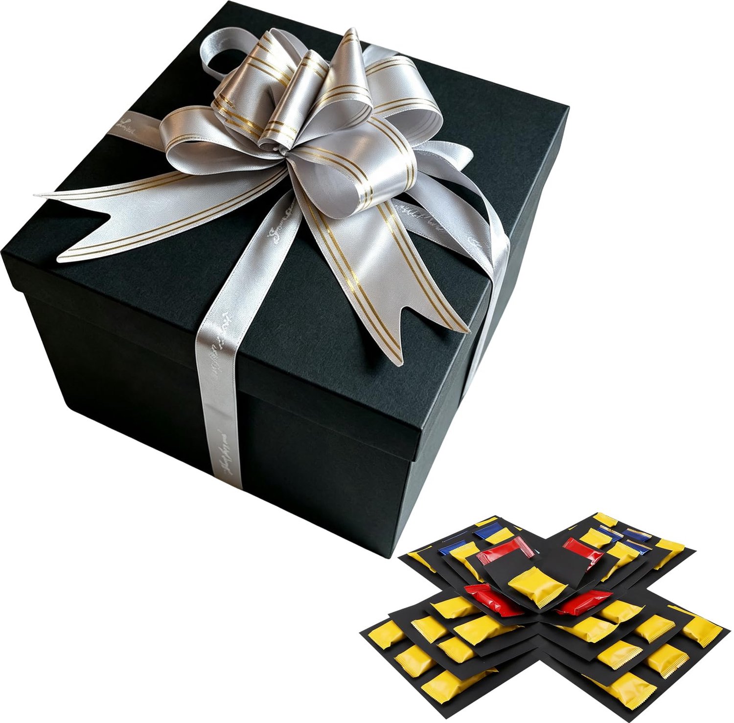 5-Laags Explosie Cadeau Box voor Verjaardagen en Feestdagen