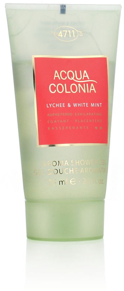 4711 ACQUA COLONIA LYCHEE & WHITE MINT SHOWER GEL DOUCHEGEL 75 ML