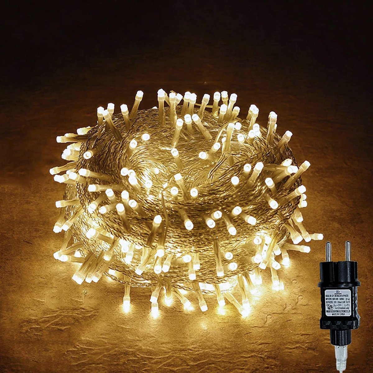 Lichtsnoer - 800 LED - Met Stekker - IP44 Waterdicht - Warmwit - Kerst - Binnen en Buiten