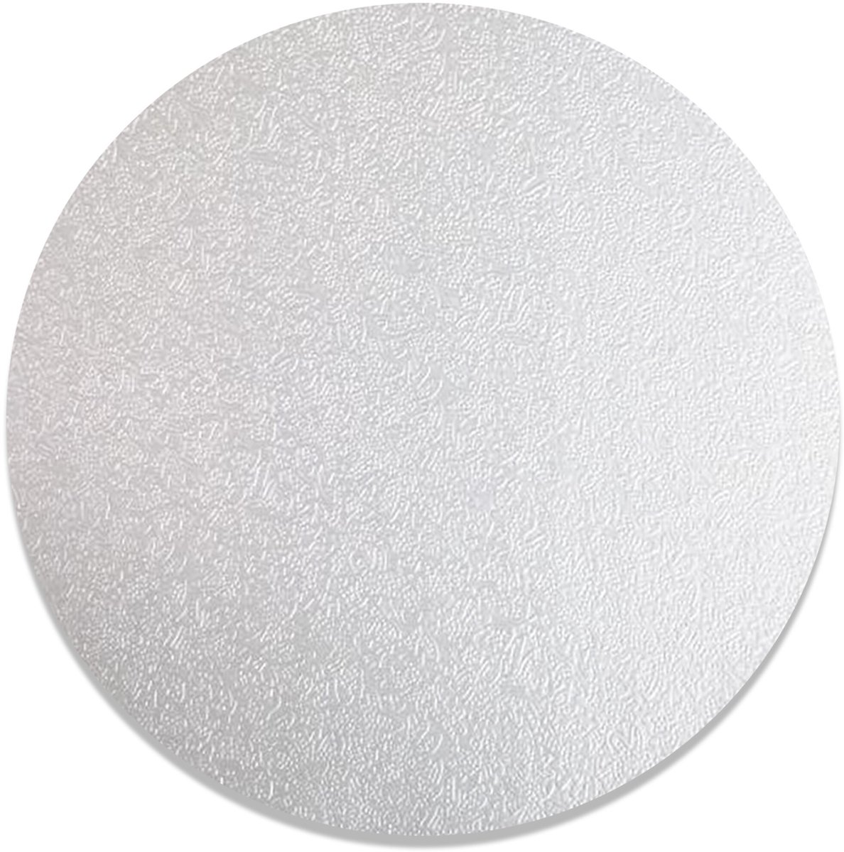 Cake Drum Rond 22 cm – Zilver (12 mm)