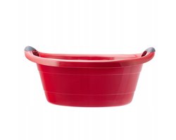 Artgos Ovale Kunststof Kuip 14L - Rood