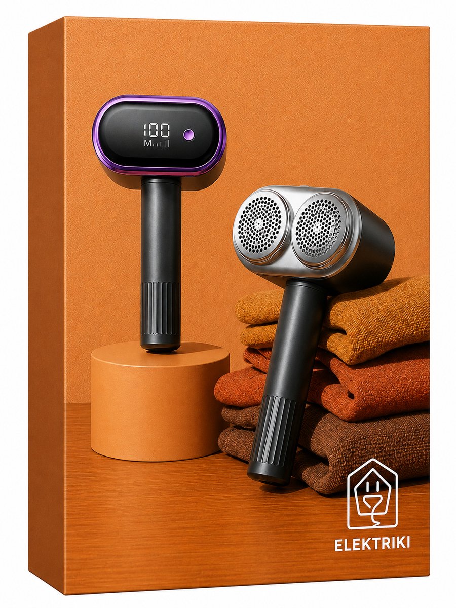 Pluizenverwijderaar - Kledingontpluizer - Pluizentondeuse - Elektrisch - Ontpluizer - Pluizenroller - Pluizendief - Kleefroller - Pluizenverwijderaar kleding - USB oplaadbaar - Elektriki