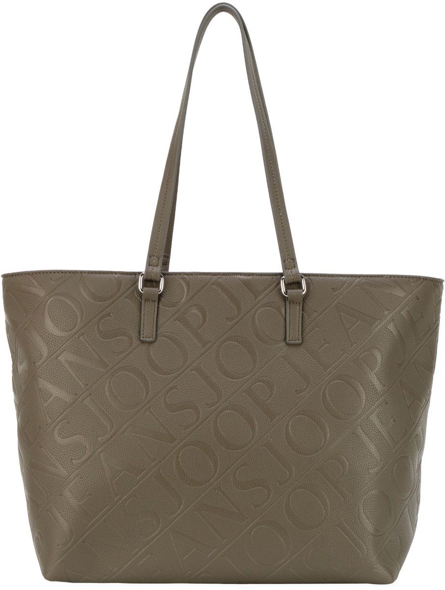 JOOP! shopper Strambo Lara Shopper Olive Night groengrijs