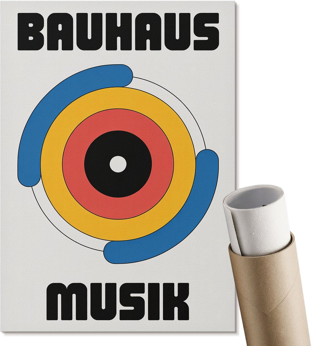 Coloray Canvas Poster Polycanvas - Tekst Van De Gamer, Typografie - A3 - Zwart-wit Patroon - Rechthoek - Kunstposter - Woonkamer, Slaapkamer, Kantoor - Humoristisch