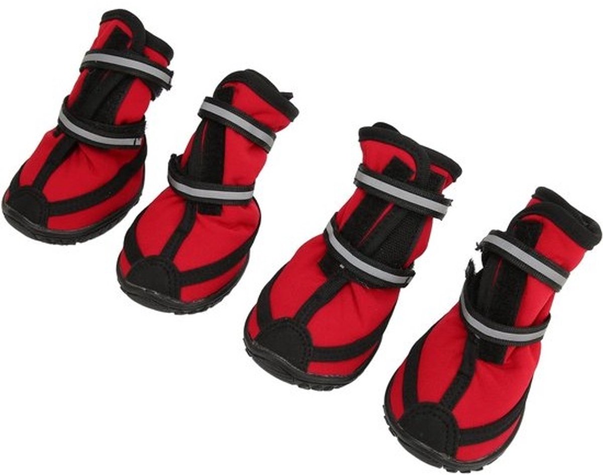 Honden Schoenen - Poot Beschermers - Buiten Wandelen - Waterdicht Reflecterend - XXL
