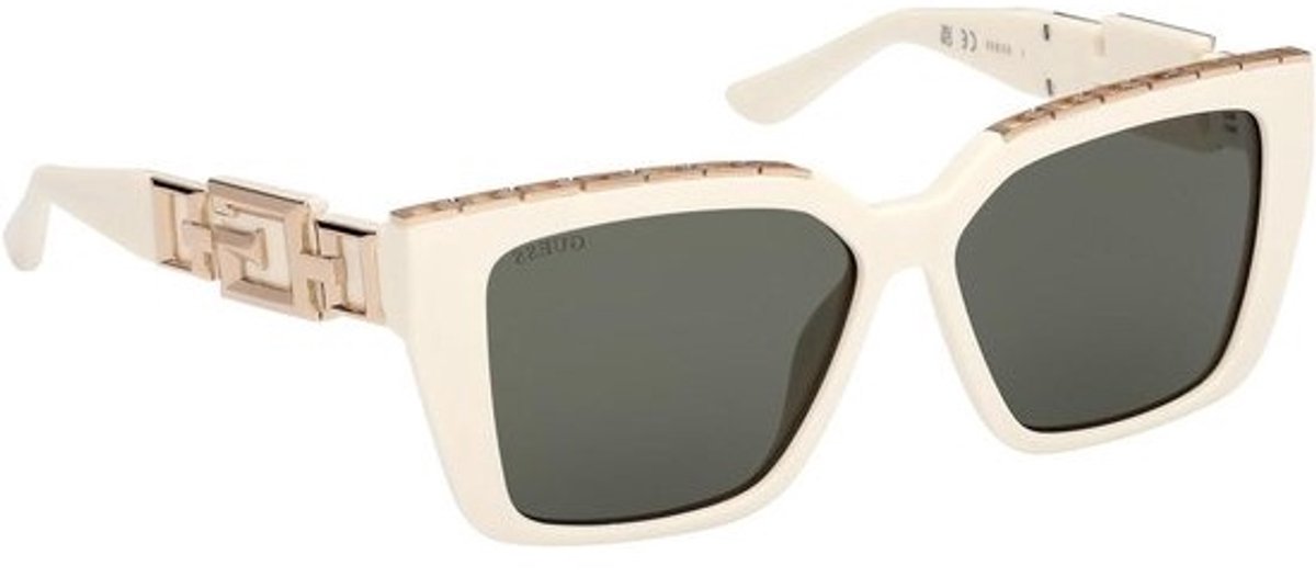 Dames Zonnebril - Sportbril Vrouwen - Sporten Buiten - Vierkant Montuur - 140 mm Armlengte - Wit