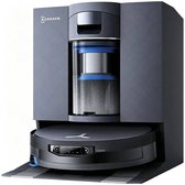 Ecovacs Deebot X12 OmniCyclone Robotstofzuiger - FocusJet 46.000 Pa Vlekbehandeling - Herbruikbare Stofbak - PowerBoost Snelladen - 22.000 Pa Zuigkracht - OZMO Roller 3.0 - ZeroTangle 4.0 - AIVI 3D 4.0 - 75°C Heet Water - 1.000 m²