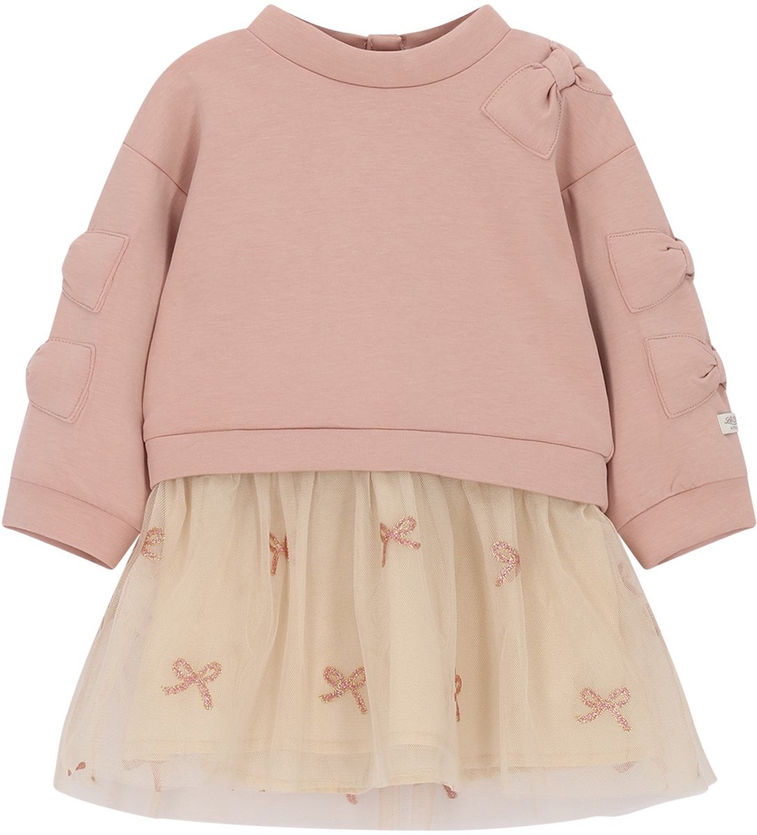 Le Chic jurkje SABY C608-7810 / Victorian Pink- maat 98