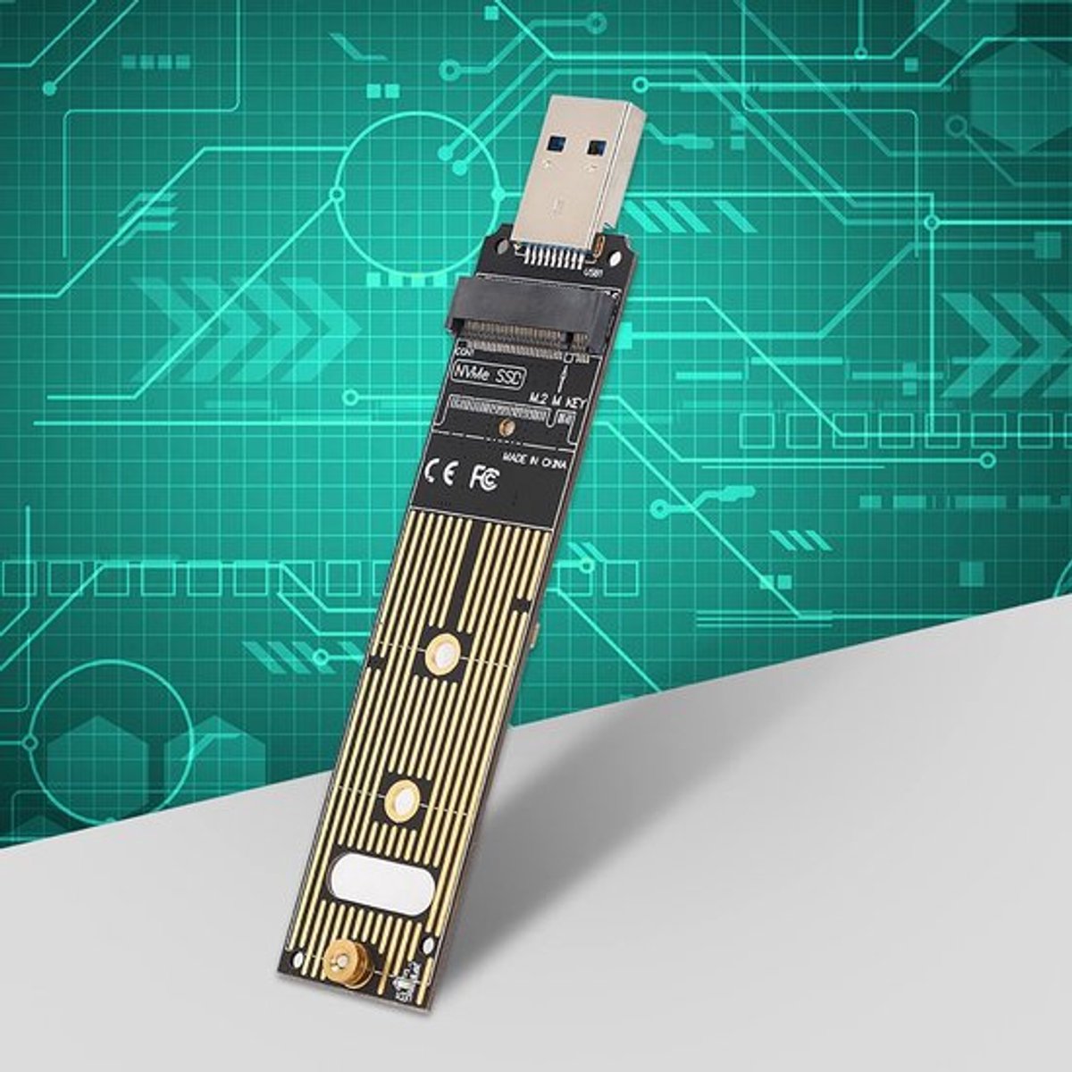 Dailygoody - M.2 SSD Adapter - USB 3.1 - Acceleratie - Compacte Converter - SSD