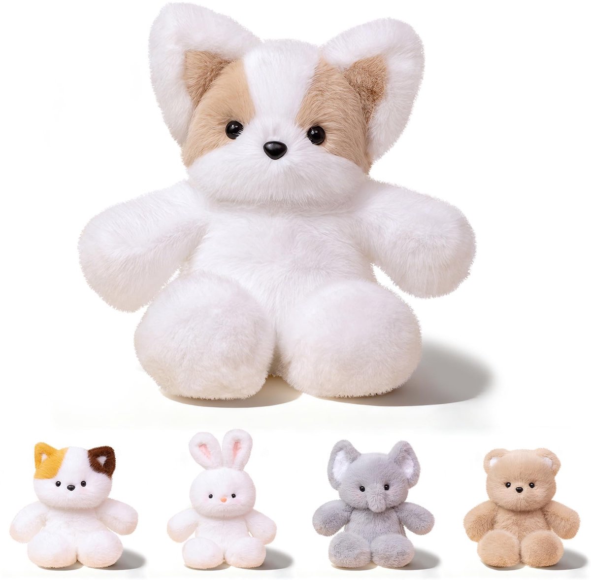 Casalora® Pluche Knuffel – Rennende Corgi Serie – 45 cm – Schattige Pluche Hond – Zacht, Knuffelbaar en Comfortabel