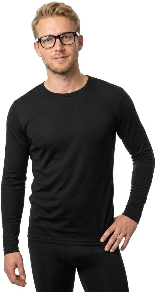 Devold Of Norway Breeze Plus Merino 200 T-shirt Met Lange Mouwen Zwart M Man