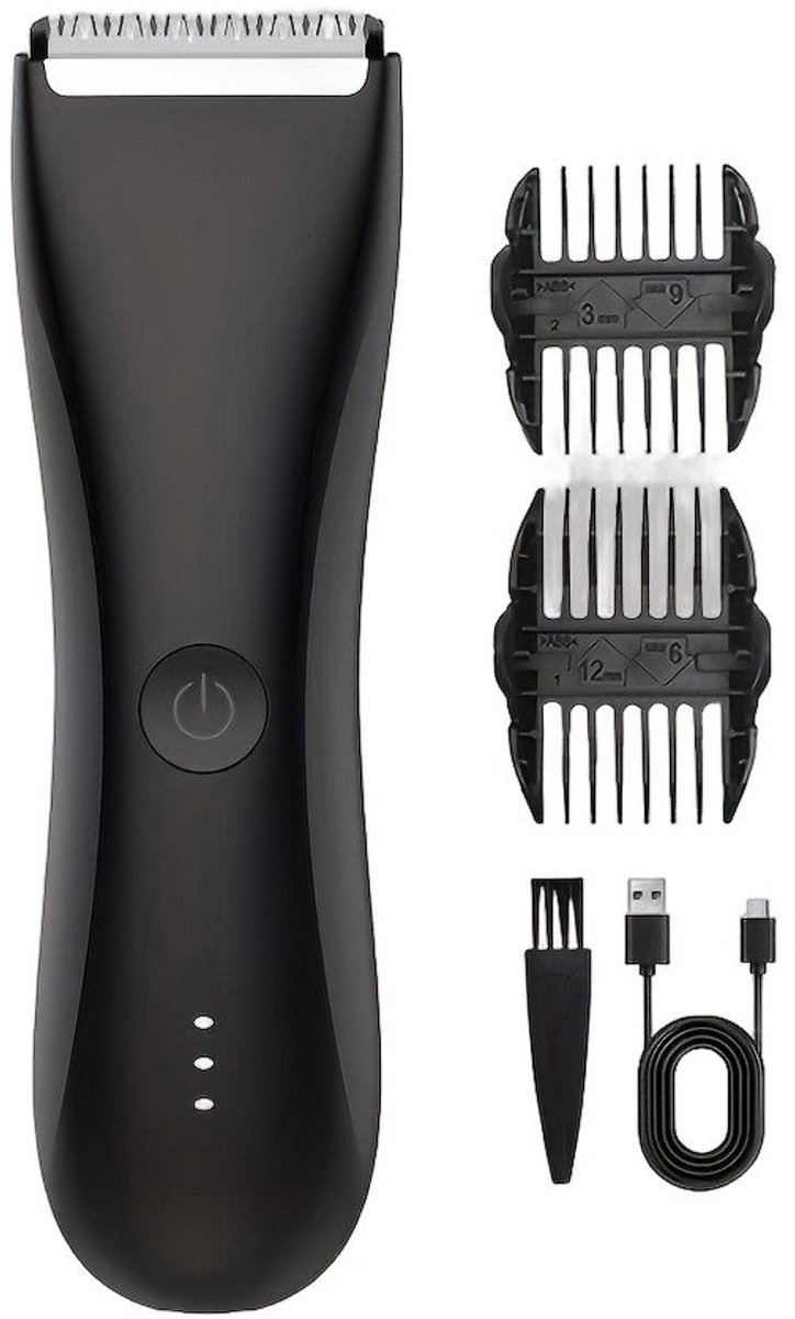 Currero Foil Shaver - Scheerapparaat Mannen - Hoofd Scheerapparaat - Head Shaver - Tondeuse met Trimmer - Lichaam en Baard - Oplaadbaar