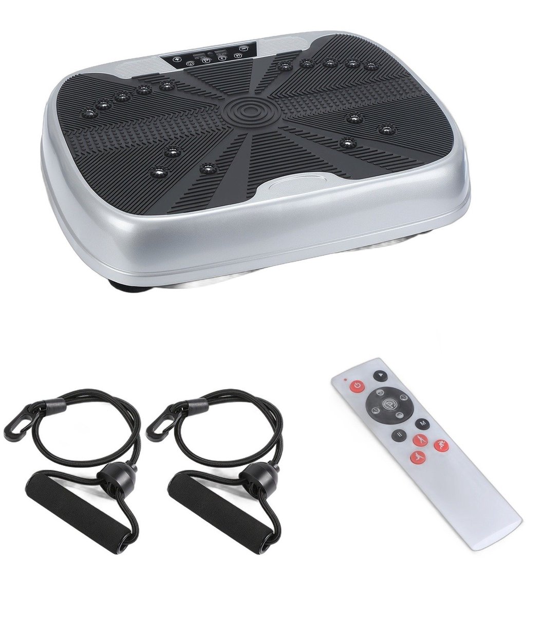 Currero Vibration Plate - Trilplaat Fitness - Vibratieplaat - Trilplaat - Fitnessapparaat - Bloedsomloop - Thuis Trainen