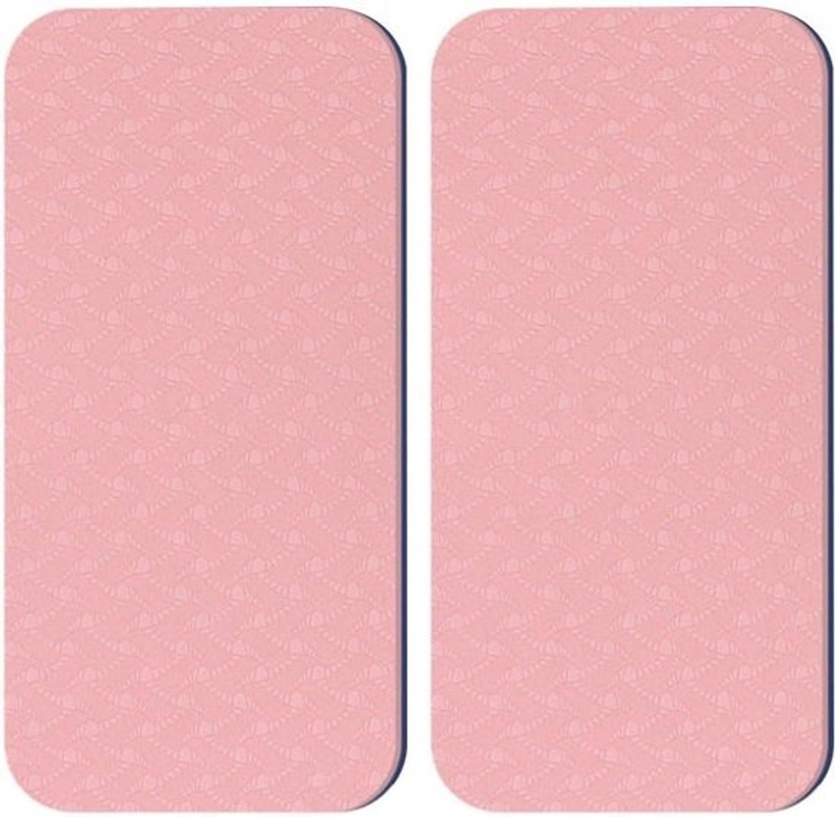 Kniebeschermers Yoga - Pilates Kniebandages - Extra Demping - Antislip Materiaal - 34 x 17 x 08 cm - Roze