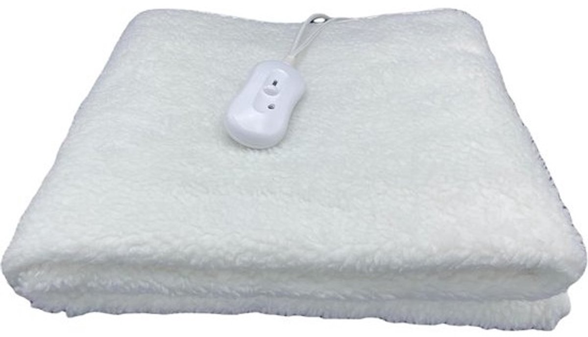 Fleece Tafelwarmer - Massage Accessoire - Ontspannende Massage - Zachte Fleece Stof - 1.55 Kilogram - Wit
