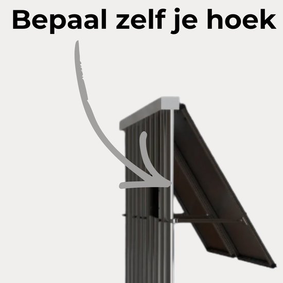 CJX Solar Balkonset - Zonnepanelen met Stekker - 800 Wp — afbeelding 3