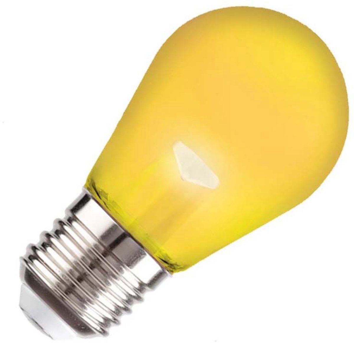 Lighto | LED filament | Grote fitting E27 | Geel | Kogellamp | 45mm | 2W | Dimbaar | Geschikt voor prikkabel