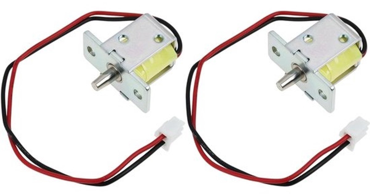 Elektromagnetisch Slot - Elektrische Deurgrendel - Kasten Beveiligen - Compact Ontwerp - 12V DC - Metaal