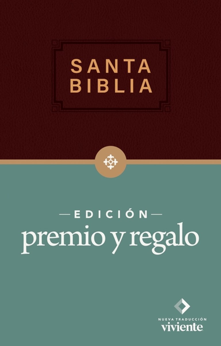 Omslag van Santa Biblia NTV · Premio y Regalo, vino tinto