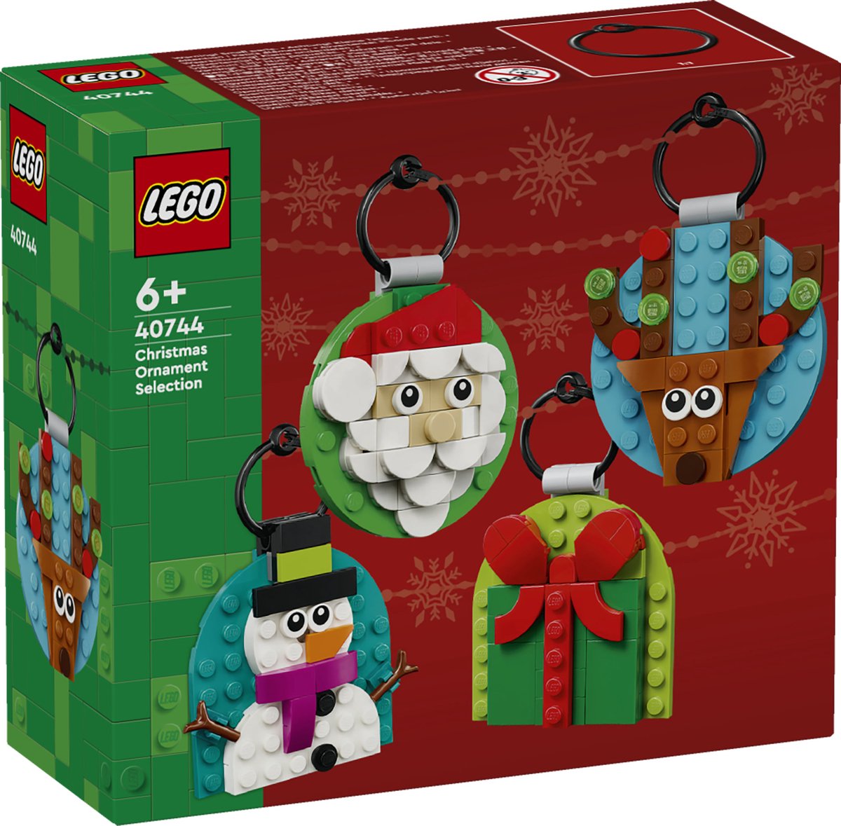LEGO Schattige kerstversieringen Kerstdecoratie Om te Knutselen voor Kinderen 40744 — afbeelding 8