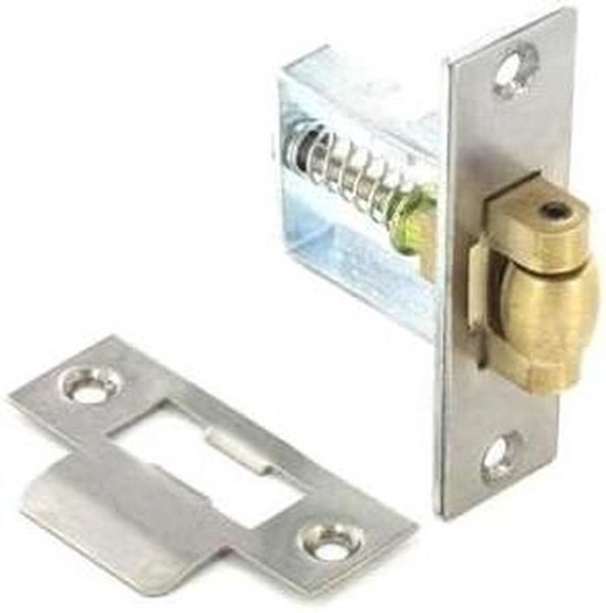 Roller Catch - Deurvanger - Kasten Sluiten - Verstelbaar - 145 x 841 x 3 cm - Grijs