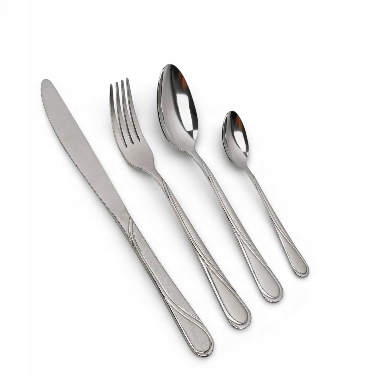 24-delig Bestekset RVS | 6 Personen | Klassiek Design