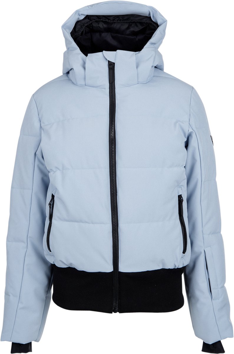 Brunotti Suncrowny Skijas Meisjes Pale Ski Jas Wintersport Ademend Waterdicht Skipashouder Blauw