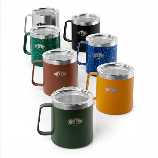 Merkloze Thermische Mok 444 ml - RVS Kampeerbeker — afbeelding 4